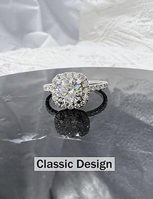 SweetJew Vintage Wedding Rings for Women 925 Sterling Silver