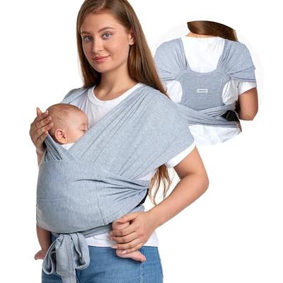 Koala Babycare Baby Carrier Wrap, Easy to Wear As a T-Shirt - Baby Wearing  Wrap One Size Fits All - Newborn Wrap Carrier Up to 22lbs