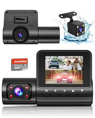 VSYSTO WiFi Motorcycle Dash Cam, 2 Inch Screen All Waterproof HD 1080P WDR  SONY307 150° Wide Angle Fisheye Lens Front and Rear Camera, Night Vision,  G-Sensor Loop Recording (Black-2Inch) - Yahoo Shopping
