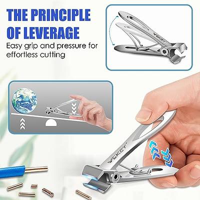 EBEWANLI Toenail Clippers for Seniors Thick Toenails, 3PCS Toe Nail Clippers  for Thick Nails, Wide Jaw Opening Straight Nail Clipper, Heavy Duty Ingrown  Large Nail Clippers for Men, Seniors - Yahoo Shopping