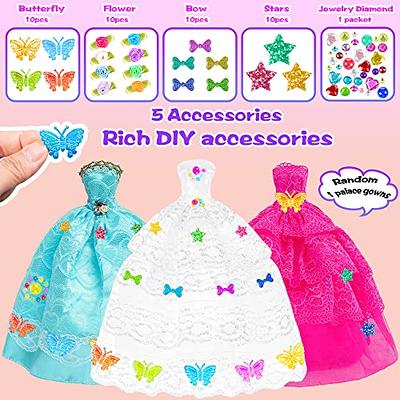 iBayda 146pc Doll Dream Closet Wardrobe Doll Clothes and Accessories for  11.5 inch Doll Fashion Design Kit Girl Doll Dress Up Including Wedding  Dress Outfits Shoes Hangers Bags Necklaces Stickers - Yahoo Shopping