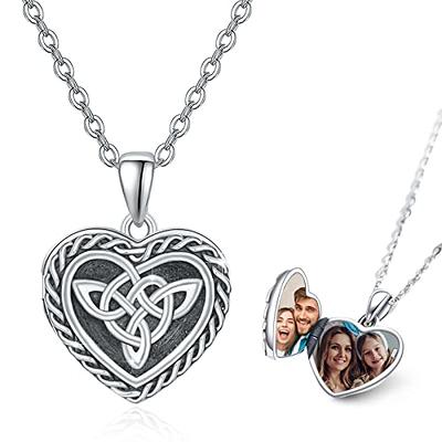 92.5 Sterling Silver Locket Pendant For Men And Women