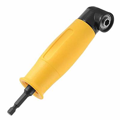 Yakamoz 1/4 Inch Shank 90° Degree Right Angle Attachment Right Angle Drill  Driver Screwdriver Extension Holder Adapter - Yahoo Shopping
