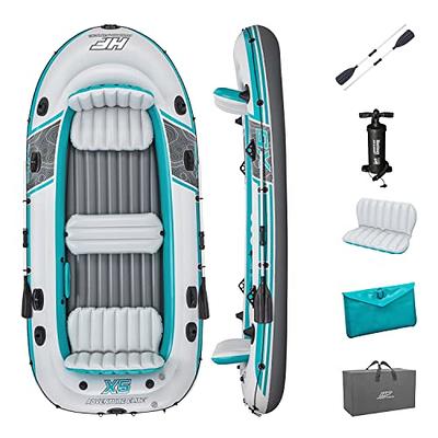 Goplus Inflatable Float Tube, Fishing Float Tube with Paddle, Flippers,  Fish Ruler, Pump, Storage Pockets, Adjustable Straps, 350LBS Load Bearing