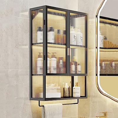 Oversized Bathroom Medicine Cabinet Wall Mounted Storage With Mirror, Hanging  Bathroom Wall Cabinet Organizer - Yahoo Shopping