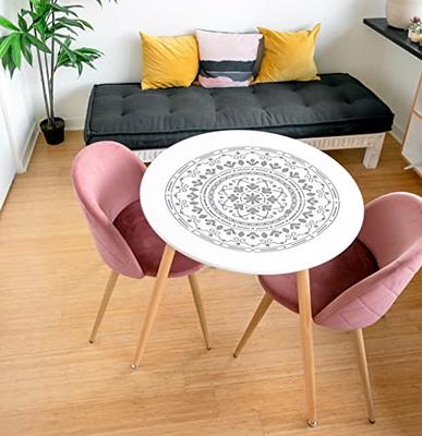 Large Mandala Wall Art Stencils for Painting Boho Bedroom Mural Design