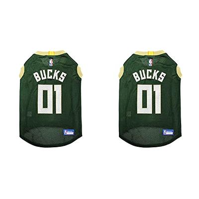 NBA Milwaukee Bucks Dog Jersey, Medium - Tank Top Basketball Pet Jersey  (Pack of 2) - Yahoo Shopping