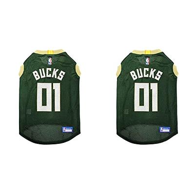 Pets First Milwaukee Bucks Mesh Dog Jersey