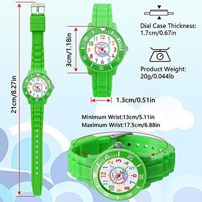 Kids Analog Watch for Girls Boys Children Teens,5-18 Years Old,Learning  Time and | eBay