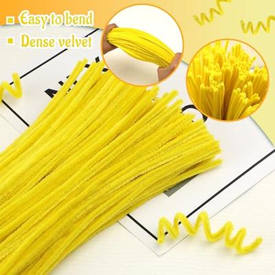 Mnuizu 200pcs Pipe Cleaners,Pipe Cleaners Chenille Stems for Craft, Fuzzy  Sticks Christmas Craft Supplies for DIY Art & Creative Crafts  Decorations（Lemon Yellow） - Yahoo Shopping