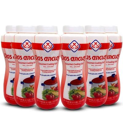 Dos Anclas Sal Gruesa 6 Pack, Coarse Salt, Multi-Purpose Seasoning Gourmet  Salt, 17.64 Oz (1.1 LB) - Yahoo Shopping