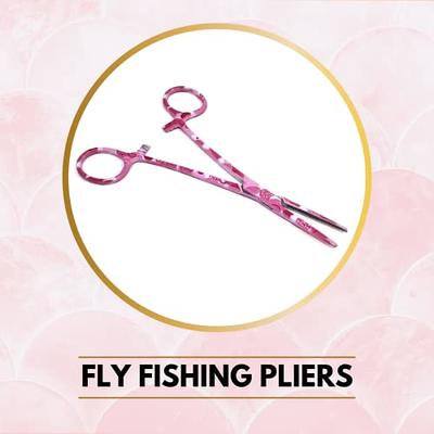 Fly Fishing Serrated Pliers Hemostat Forceps Made of Stainless Steel  Anglers Catch & Release Tool with Precision Grip Locking - 5.5 STRAIGHT (Pink  Valentine) - Yahoo Shopping
