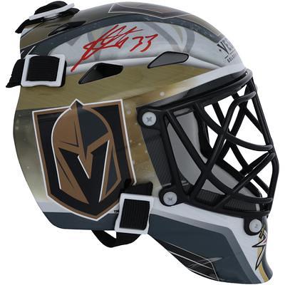 Brendan Brisson Vegas Golden Knights Autographed Gold Mini Helmet