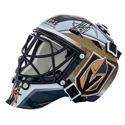 Brendan Brisson Vegas Golden Knights Autographed Gold Mini Helmet