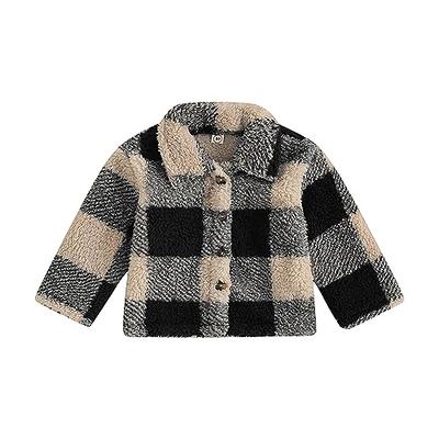 2-piece Toddler Boy Colorblock Fuzzy Flannel Fleece Pullover Sweatshirt and Solid Color Pants Set