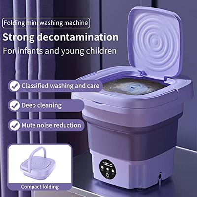 Portable Washing Machine, High Capacity Mini Washer with 3 Modes