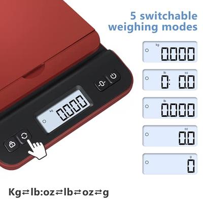 ORIA Digital Milligram Scale, Portable Mini Scale, 50g calibration weight,  Professional Pocket Scale, Blue