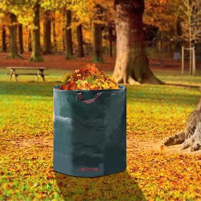 Reusable Leaf Bags, 80 Gallons Lawn Bags, Yard Waste Bags Heavy