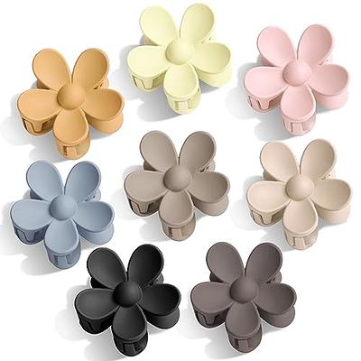 5pcs Women Daisy Decor Fashionable Hair Clip For Daily Decoration