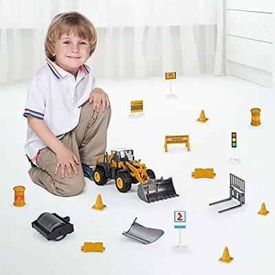  Kripyery Construction Vehicle Toys Flexible Joints Inertia Pull  Back Sliding Excavator Model, Preschool and Boy Toys, Children's Toddler  Mini Car Toys for Children Boys and Girls. A One Size : Arts