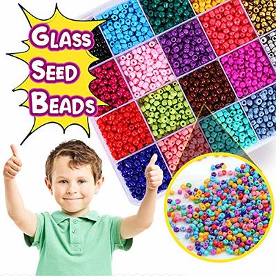Goody King Jewelry Making Kit Beads for Bracelets - 5000+pcs Bead Craft Kit  Set, Glass Pony Seed Letter Alphabet DIY Art and Craft - Gift for Her Women  Kid Age 6 7 8 9 (4mm) - Yahoo Shopping