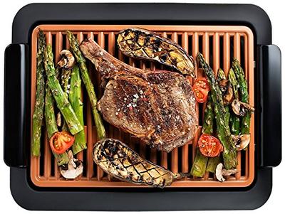 Ninja Sizzle Smokeless Indoor Grill and Griddle with Recipes