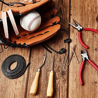 Glove Relacing Kit for Baseball or Softball Mitts Baseball Glove Care Kit  Includes 2 Strips 78.74 inch Baseball Glove Lace, Drawstring Threader,  Tweezer, 4 Pcs Glove Locks 5 Pcs Lacing Tools with Box - Yahoo Shopping