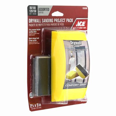 Ace 5 in. L X 3 in. W X 1 in. 220 Grit Extra Fine 2-Sided Sanding Sponge -  Ace Hardware