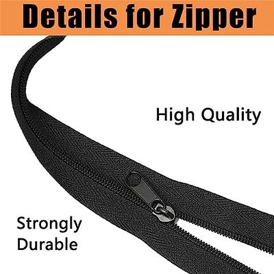 YaHoGa 2PCS 20 Inch #5 Separating Jacket Zippers for Sewing Coats Jacket  Zipper White Molded Plastic Zippers Bulk (20 White) - Yahoo Shopping