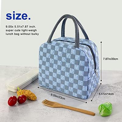 Mziart Cute Lunch Bags for Women, Fashion Lunch Box Containers Thermal  Waterproof Lunch Organizer Insulated Lunch Tote Bag for Womens Men Adult  Work