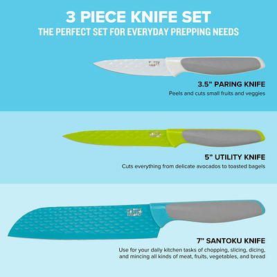 Chicago Cutlery 3pc Paring Knife Set