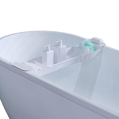 KidCo S372 Plastic Bath Tub Storage Basket Childs Toy Organizer, White 