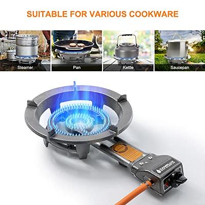 Stove Single Burner Propane Gas Stainless Steel Portable Camping Outdoor  New - KITCHEN & RESTAURANT SUPPLIES