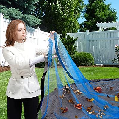 21-Feet Round Leaf Net Cover for Above Ground Pools, Fits 18' Round Pool,  Works Well with Solar Covers, Keeps Leaves Out of Your Pool- 21ft Blue -  Yahoo Shopping