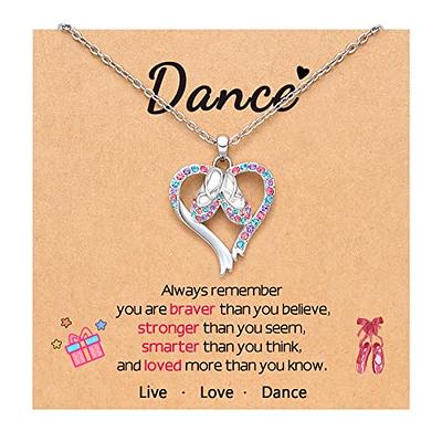 ORISPRE Dance Recital Gifts for Girls, Dancer Ballerina Gifts for