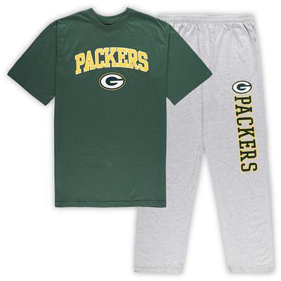 Green Bay Packers Mitchell & Ness Women's Gridiron Classics Logo 3.0  Pullover Sweatshirt - Heather Gray