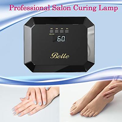 Cordless UV LED Nail Lamp, 54W Gel UV Light Dryer for Nails Gel