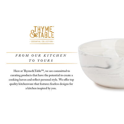 Thyme & Table Festive Collection - Stainless Steel Mixing Bowl Set