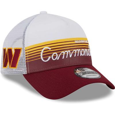 Men's New Era Burgundy Washington Commanders 2022 Sideline 9FIFTY Ink Dye  Snapback Hat