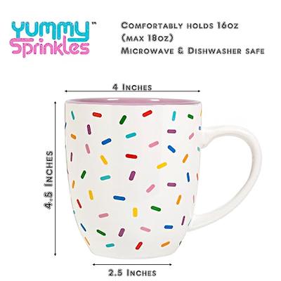 Rainbow Sprinkles Drink Tumbler 16oz