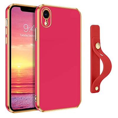  MZELQ Compatible with iPhone XR Case Red Strawberry