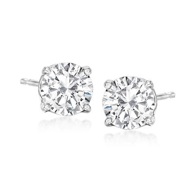 1/10 CT. T.W. Multi-Diamond Teardrop Stud Earrings in 10K Gold