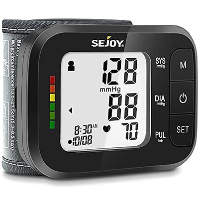 Blood Pressure Monitor Dual Users x99 Readings Blood Pressure Machine with  Voice Adjustable Wrist Cuff BP Monitor for Home Use with Carrying Case  Instant Portable - Yahoo Shopping