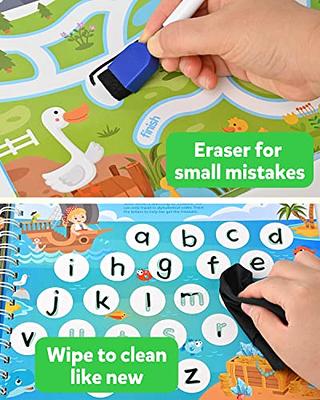 Letter Tracing For Toddlers: Alphabet Handwriting Practice for Kids 2 - 4  with dots to Practice Pen Control, Line Tracing, Letters, and Shapes (ABC  (Paperback)