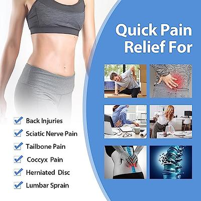  Comfytemp Ice Pack for Back Pain Relief, 2 Packs, Reusable Gel Lower  Back Ice Pack Wrap for Sciatica Injuries with Hot Cold Compress, Back Relief  for Lower Lumbar, Waist, Sciatic Nerve