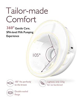  Momcozy Breast Pump Hands Free M5, Wearable Breast