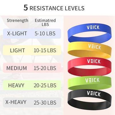 Resistance Bands for Working Out,Set of 5 Resistance Loop Exercise