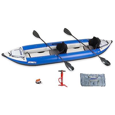 HOTEBIKE 10 ft. Inflatable Kayak Set with Paddle & Air Pump