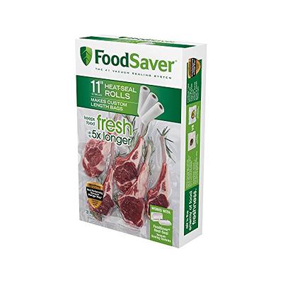 Foodsaver foodsaver vacuum sealer bags for airtight food storage and sous  vide, 1 quart precut bags (44 count)