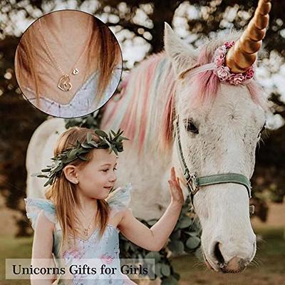 Poekio Unicorn Gift for Girls Gold Heart Necklace for 5-7 Age Birthday Gift  Valentine's Day Gift Kids Jewelry for Daughter, Granddaughter,  Niece(Gold-A) - Yahoo Shopping